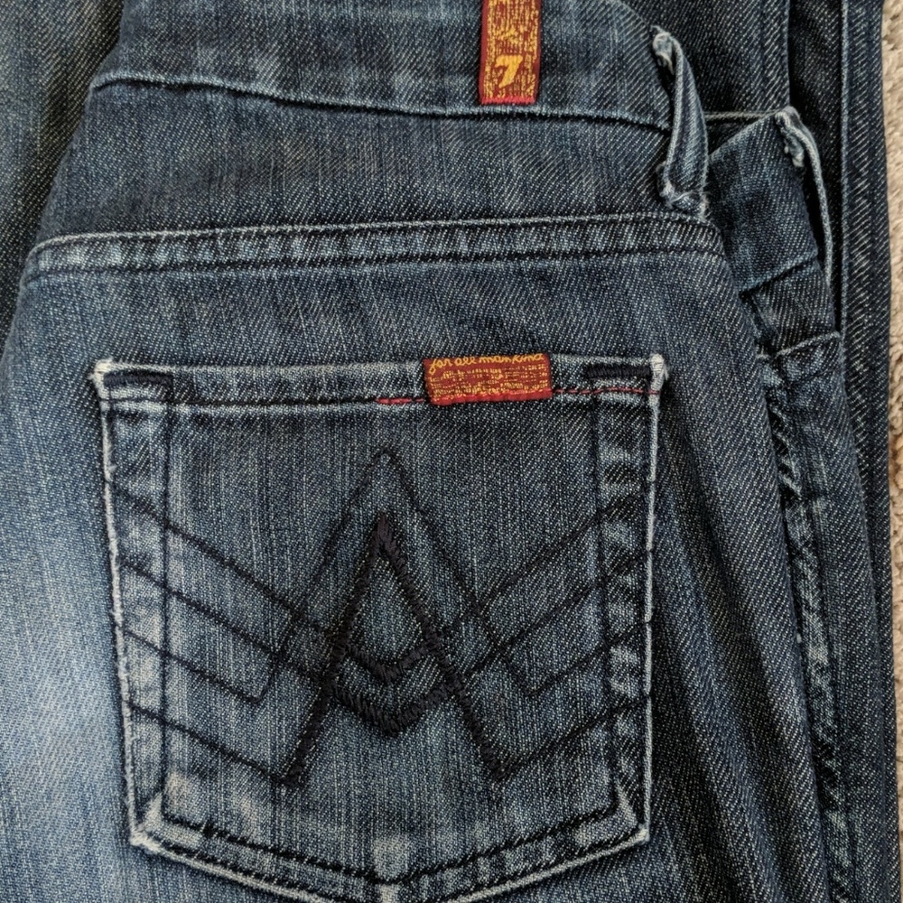 7 for all Mankind A Pocket Size 26 Inseam 34